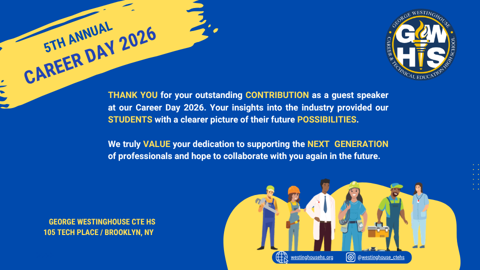 career day thank you