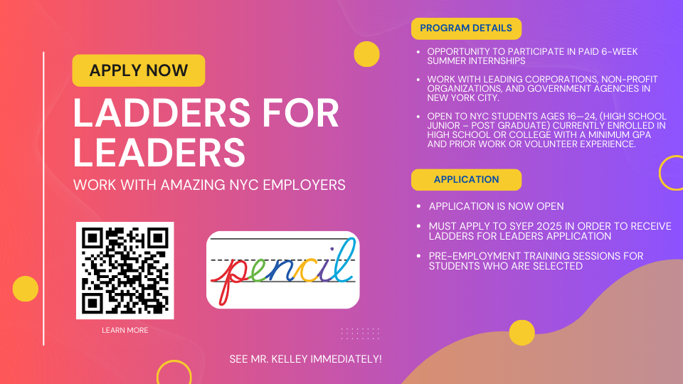 ladders for leaders flyer